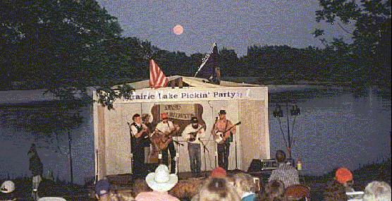Holton, Kansas May 1996 Prairie Lake
Pickin Party Festival 'Bluegrass Moon'